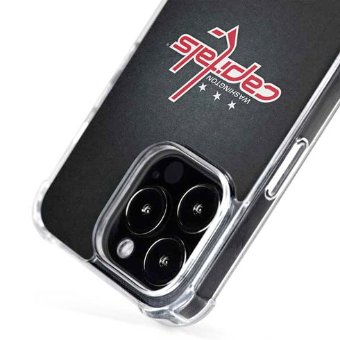 NHL Washington Capitals Black Background iPhone 16 Pro MagSafe Case